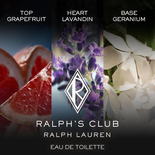 Ralph Lauren Fragrances - Ralph's Club Eau de Toilette - Intense Men's Cologne with Woody Notes & Grapefruit