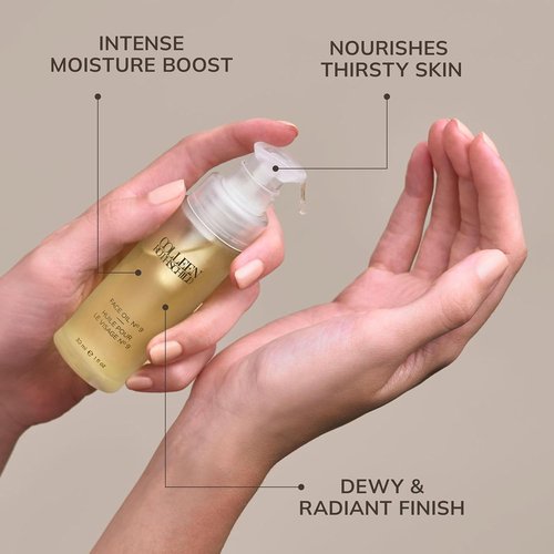 Colleen Rothschild Face Oil N°9 - Intense Moisture Boost with 9 Transformative Oils | Radiant Complexion (1 fl oz)