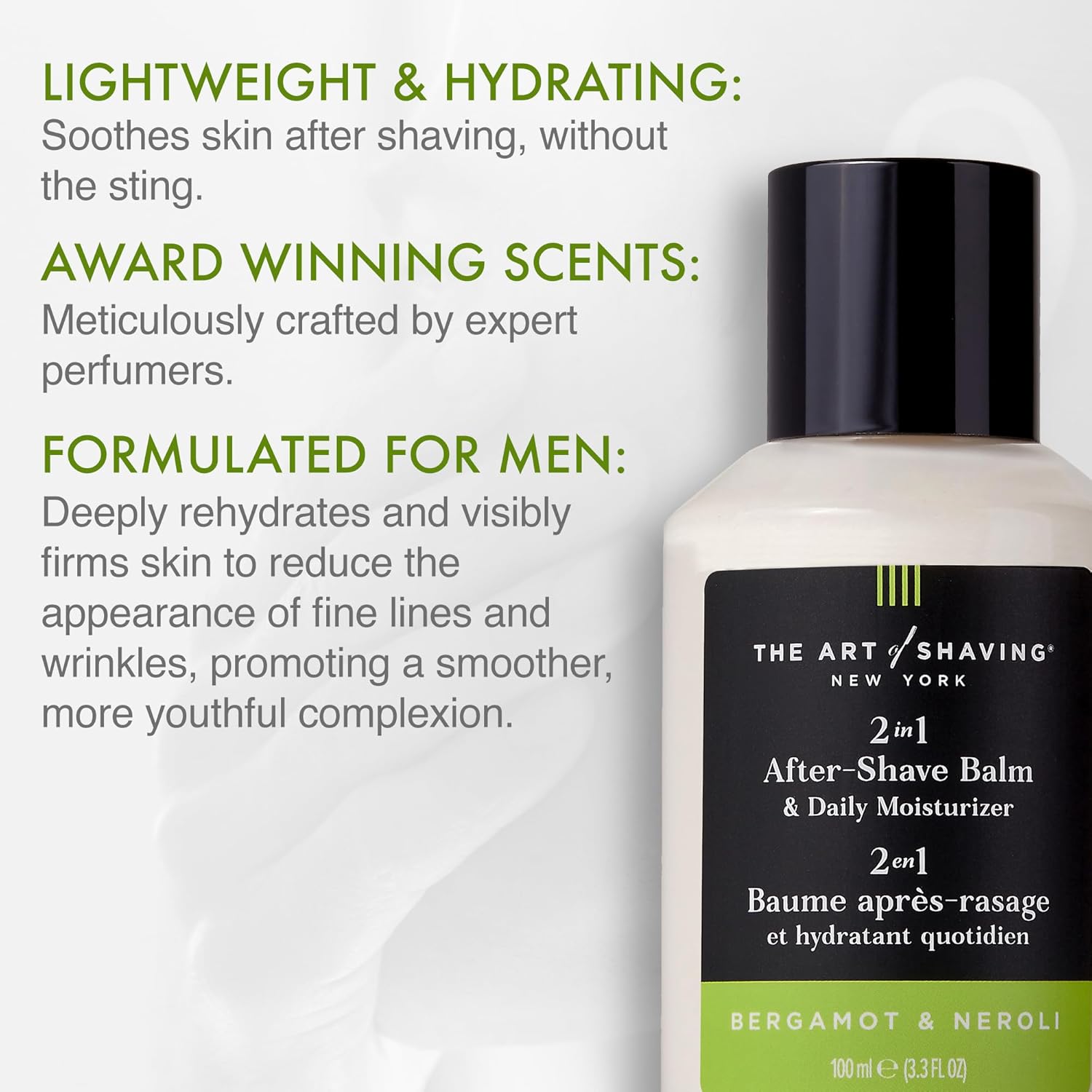 The Art of Shaving After-Shave Balm - Soothing Formula for Sensitive Skin | 3.3 oz