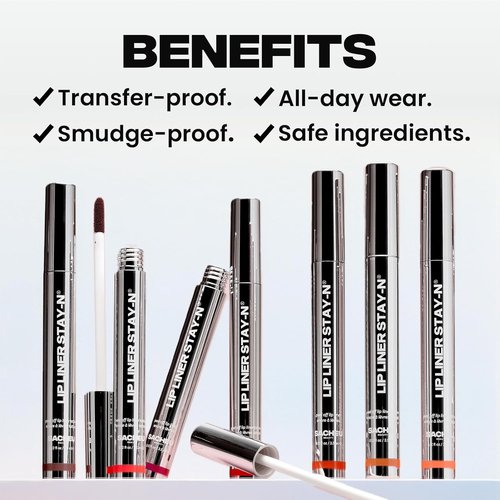 Sacheu Lip Liner - Long Lasting Waterproof Lip Tint with Hyaluronic Acid & Vitamin E | Vegan & Cruelty-Free