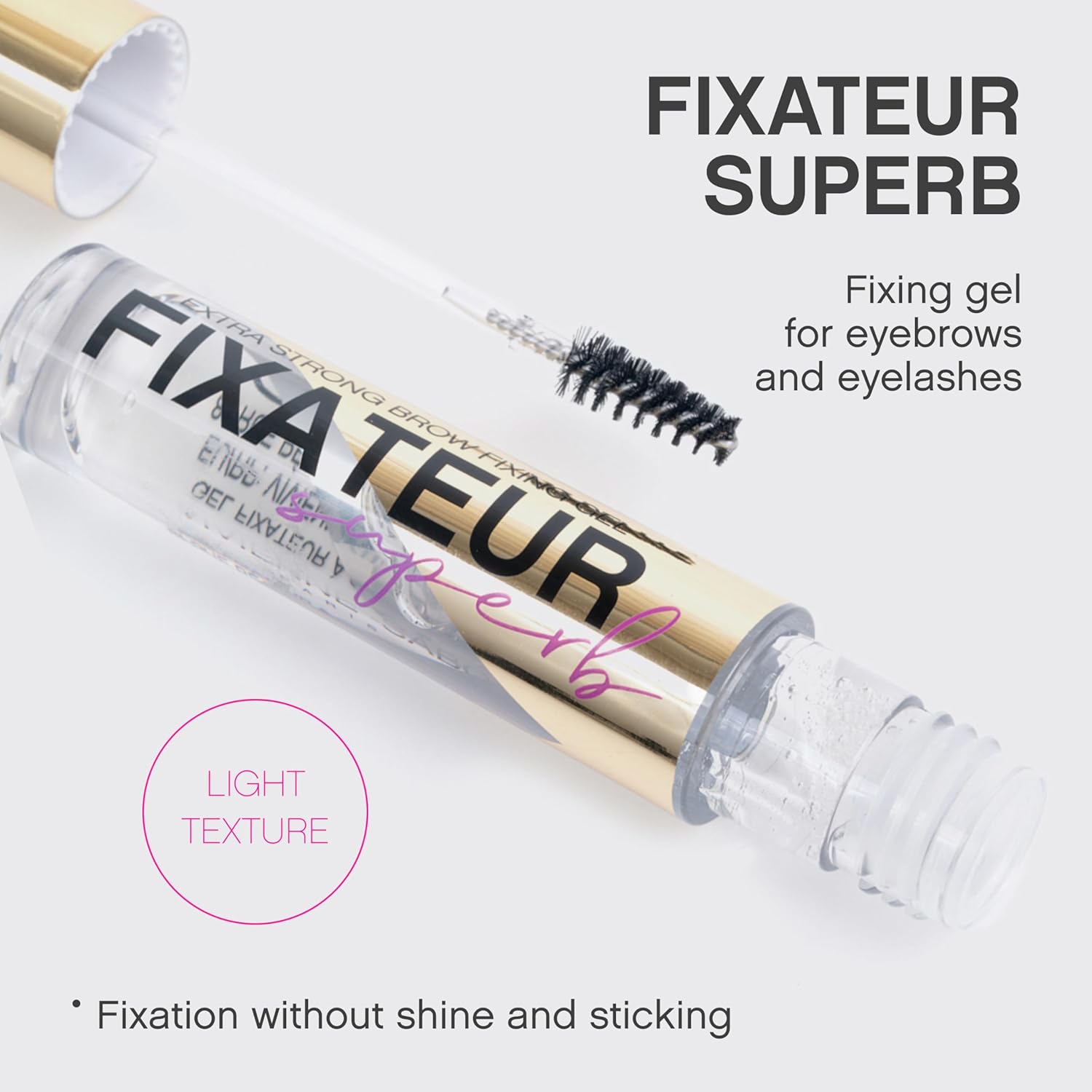 Vivienne Sabó Brow Gel - Clear Formula for All-Day Hold & Smudge-Resistant Finish | 0.2 fl oz