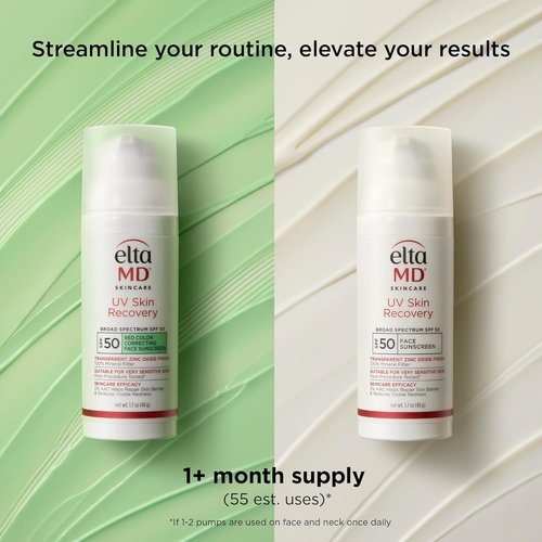 EltaMD UV Skin Recovery Sunscreen SPF 50 - All Mineral, Zinc Oxide Formula for Sensitive Skin