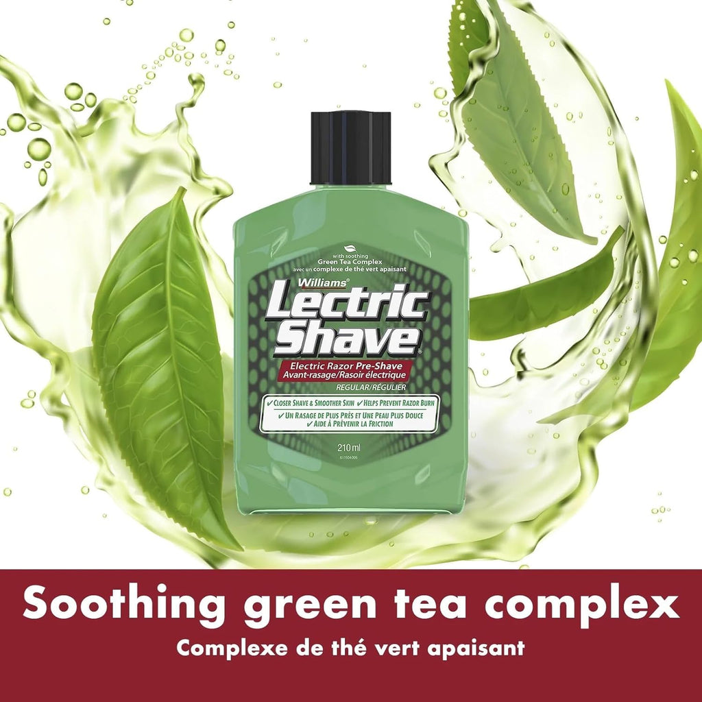 Williams Lectric Shave Lotion Regular - 7 Oz, Pack of 2 by Lectric Shave