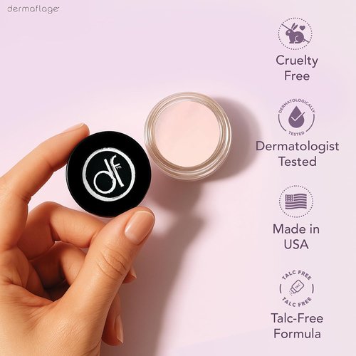 Dermaflage Waterproof Concealer Cream - Full Coverage Matte Finish, Porcelain Color, Long-Lasting Formula