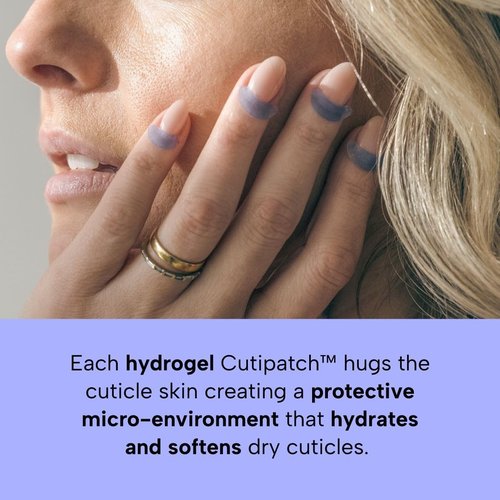 Cuticle Patches by First - Hydrating & Protective Nail Treatment - 45 Count (3 Sets + Spares)