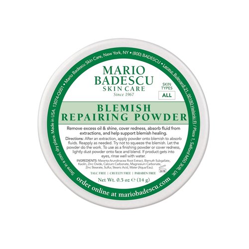 Mario Badescu Healing Blemish Face Powder - Reduces Shine & Balances Oily Skin | Gentle Sulfur Formula