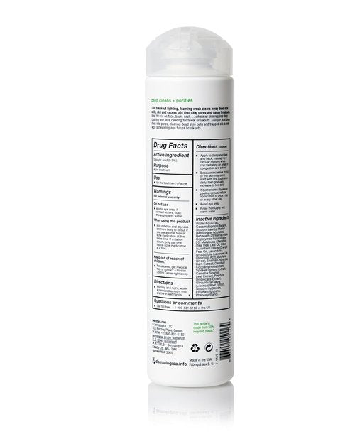 Dermalogica Clear Start Foaming Acne Wash - Salicylic Acid & Tea Tree Oil for Clear Skin | 8.4 oz