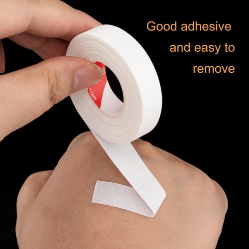 EKYSSO 20PCS Lash Tape for Lash Extension Supplies, Micro-Porous & Breathable Lash Extension Tapes, Micropore Eyelash Tape for Sensitive Skin, Pain-Free Removal Eyelash Extension Tapes