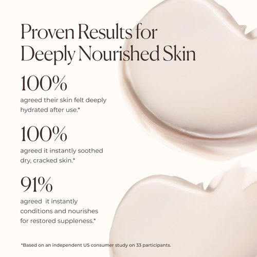 Laura Mercier Serum Body Cream, Moisturizing Serum-Infused, 48HR Hydration, Improves Skin Barrier, Soothes Dry Skin, Shea Butter and Squalane Intensely Nourishes, Ambre Vanille