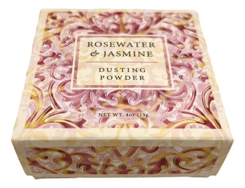 Greenwich Bay Rosewater Jasmine Beauty Gift Set - Luxurious Body Butter, Spa Soap & Dusting Powder