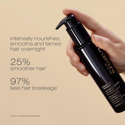 Shu Uemura Art of Hair Essence Absolue Nourishing Overnight Hair Serum - Hydrates, Detangles & Reduces Frizz