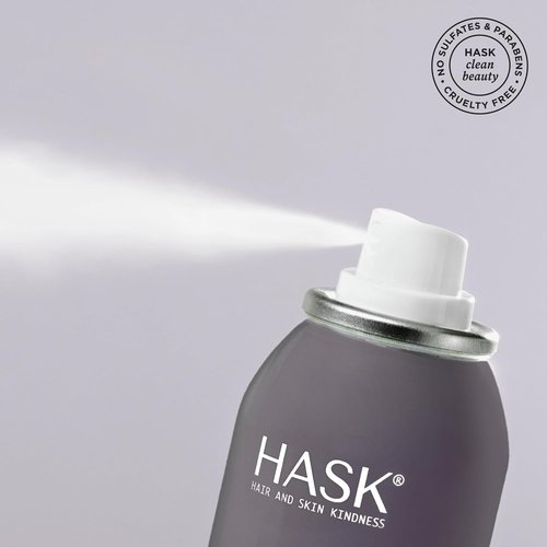 HASK Charcoal Dry Shampoo - Purifies & Detoxifies Hair, Absorbs Oil, Sulfate-Free | 8.1oz
