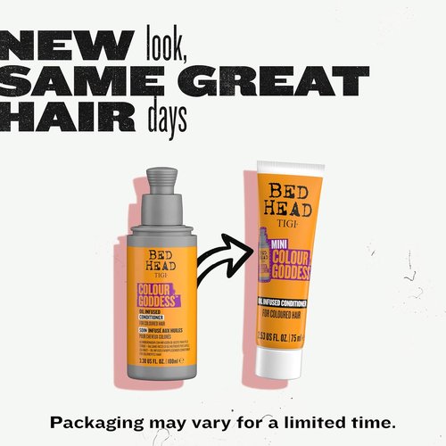 Bed Head by TIGI Colour Goddess Conditioner - Oil Infused Formula for Color Treated Hair, 2.53 fl oz