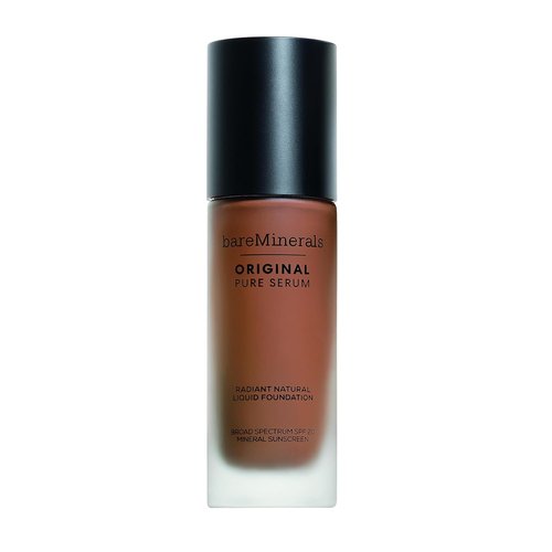 bareMinerals Original Liquid Foundation - Radiant Hydrating Serum with SPF 20 | Lightweight Medium Coverage, Dewy Finish
