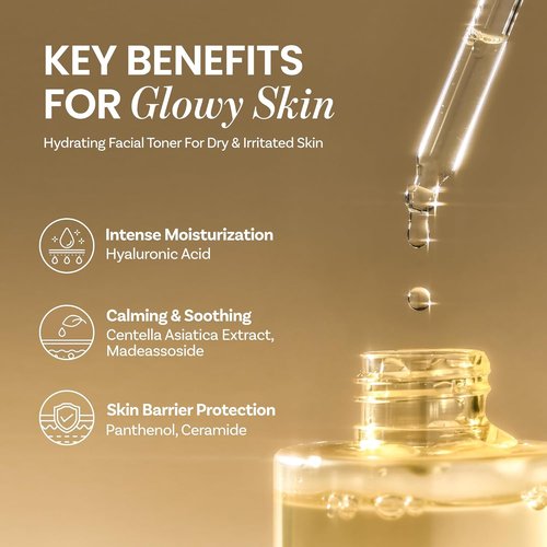 ONGREDIENTS Skin Barrier Calming Softener - Soothing Toner for Dry, Sensitive Skin | Hydrating & pH Balancing | 250ml / 8.45 fl Oz