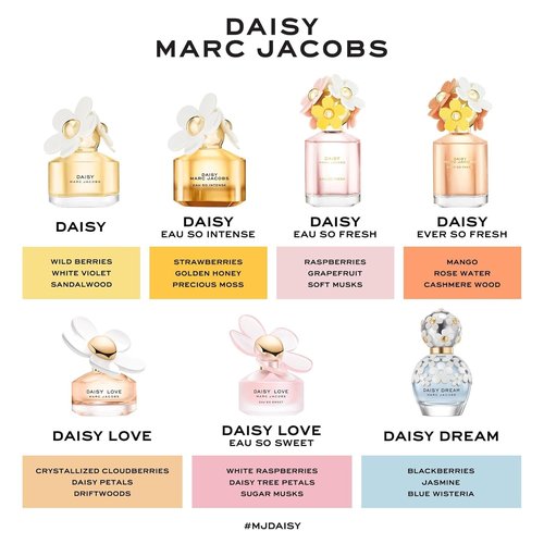 Marc Jacobs Daisy Dream Eau de Toilette - Floral Women's Perfume with Blackberry, Jasmine & Lychee Notes