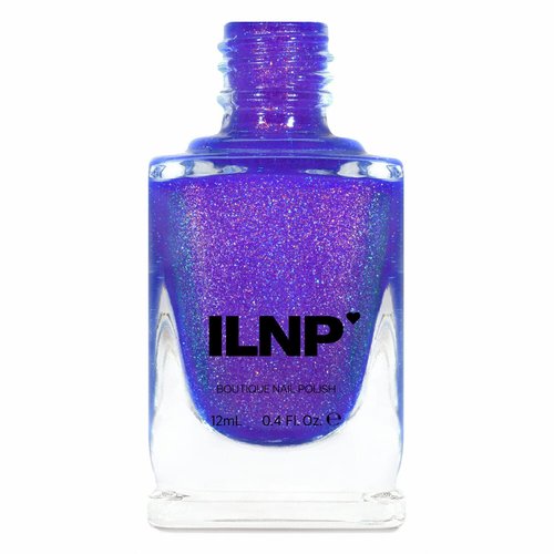 ILNP Deep End - Cobalt Shimmer Holographic Nail Polish | Long-Lasting, Vibrant Color