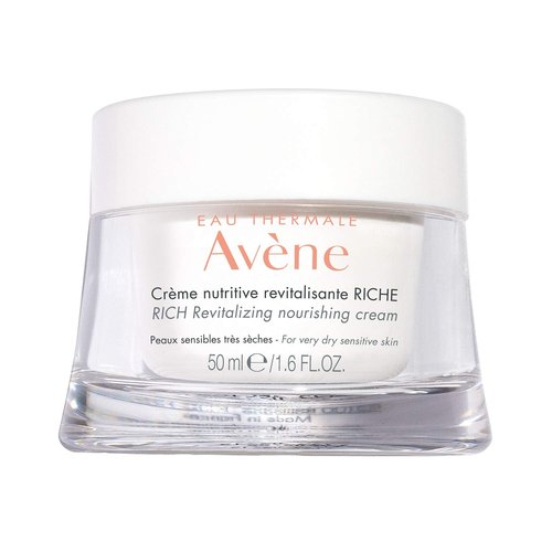 Avène RICH Revitalizing Cream - Ultra Nourishing Face Moisturizer | Non-Comedogenic 1.6 Fl Oz