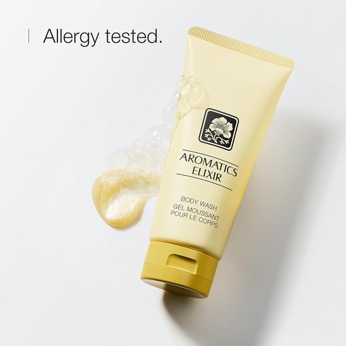 Clinique Aromatics Elixir Body Wash - Luxurious Gel Cleanser with Patchouli, Vetiver & Ylang Ylang | 6.7 Fl Oz