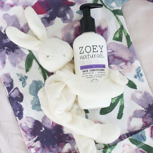 Absolutely Natural Zoey Naturals - Tear-Free Lavender Hair Conditioner for Kids | Hypoallergenic & Paraben-Free