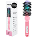 UREELIN Round Brush - 1.3 Inch Nano Thermal Ceramic & Ionic Hair Brush with Boar Bristles for Salon-Quality Blowouts, Volume & Shine