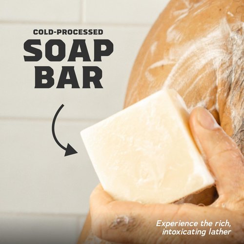 Dr. Squatch Natural Men’s Bar Soap - Cold Process Body Soap Bar with Natural Oils - Gifts for Men - Birchwood Breeze, Fresh Falls & Wood Barrel Bourbon (5 oz, 3-Pack)