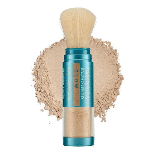 Colorescience Brush-On Sunscreen Mineral Powder - Ideal for Sensitive Skin | SPF 50 Protection