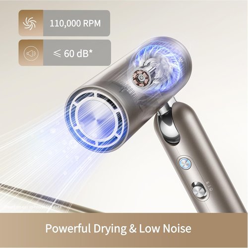 Dreame Hair Dryer - Fast Drying Technology | Lightweight & Compact Design for Easy Use