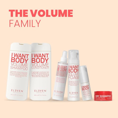 ELEVEN Australia I Want Body Volume Shampoo - Volumizing Formula for Fine Hair, Sulfate-Free, 10.1 oz