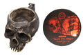Burn The Ships Shaving Kit | Ceramic Skull Shave Bowl & Cream | Wet Razor Lather Mug | Hot Scuttle for Traditional Grooming | Shaving Soap Gift Set | Barber Accessories for Men