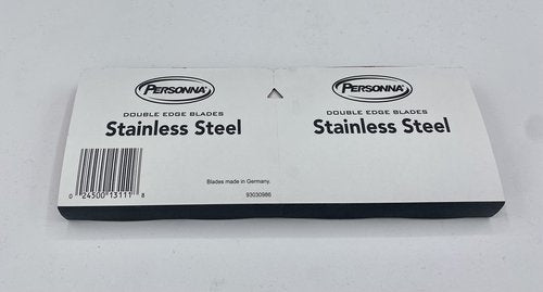 Personna Stainless Steel Double Edge Blades - 100 Pack 100 razor blades by Personna
