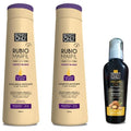 Blondz Only Kit 3 Shampoo,Toning Mask and Argan Oil Blonde Pearl Ivory (Beige)