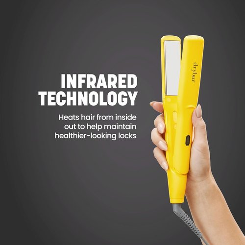 Drybar The Tress Press Straightening Iron - Ionic Technology for Smooth, Shiny Hair - Versatile Styling Options