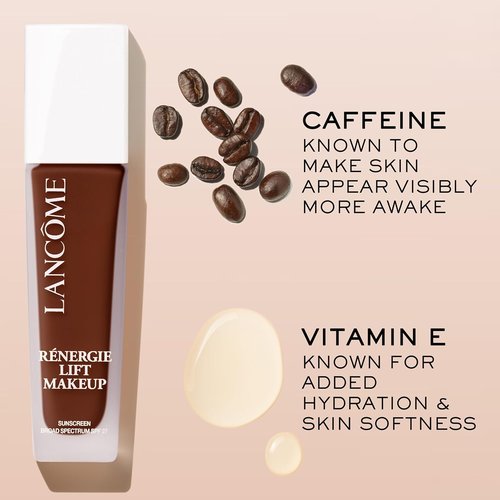 Lancôme Renergie Lift Foundation - Lightweight Hydrating Formula, Medium-Full Coverage, SPF 27, Anti-Aging & Lifting