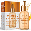 Clear Beauty Vitamin C Serum For Face with Collagen – Dermatologist Tested, Anti Aging, Korean Skin Care – Hydrates, Firms, Targets Dark Spots & Supports Skin Barrier – Vegan, Clean Beauty, 1.69 Fl Oz