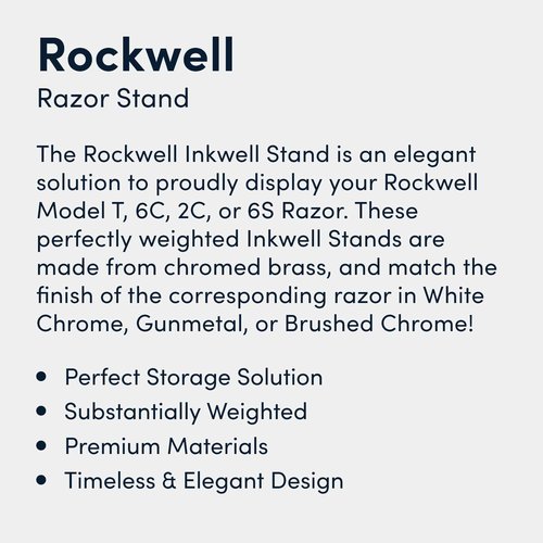 Rockwell Stand - Matte Stainless Steel