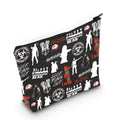 MNIGIU TV Series Cosmetic Bag TV Series Merch TV Series Fans Gift TV Series Themed Gift (Run-out Black Bag)
