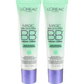 L'Oréal Paris BB Cream - Magic Skin Beautifier Tinted Moisturizer for Anti-Redness | 1 fl oz, 2 Count