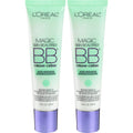 L'Oréal Paris Makeup Magic Skin Beautifier BB Cream Tinted Moisturizer, Anti-Redness, 1 fl oz, 2 Count