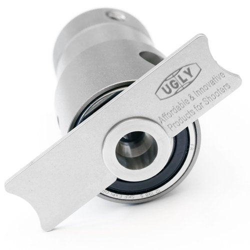 Deraco Engineering Ugly SRT Shoulder Referenced Brass Case Trimmer - Simple, Precise, and Fast (NO.33 Collet ONLY (7mm REM SAUM))