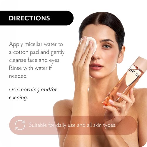 Act Micellar Water Makeup Remover - Gentle, Hydrating & Alcohol-Free Formula for Sensitive Skin | 8.45 fl oz