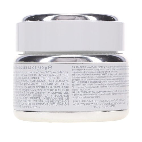 Glamglow Supermud Charcoal Clearing Treatment Masque | Limited Edition - 1.7 oz