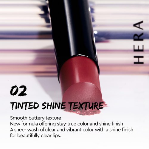 HERA Sensual Tinted Shine Stick 3.5g #105 BOYISH | 12HR Long-lasting Lipstick, Sheer & Buildable Lip Tint Stain, Hydrating Formula with Vitamin E, Smooth Finish and Luxurious Korean Makeup