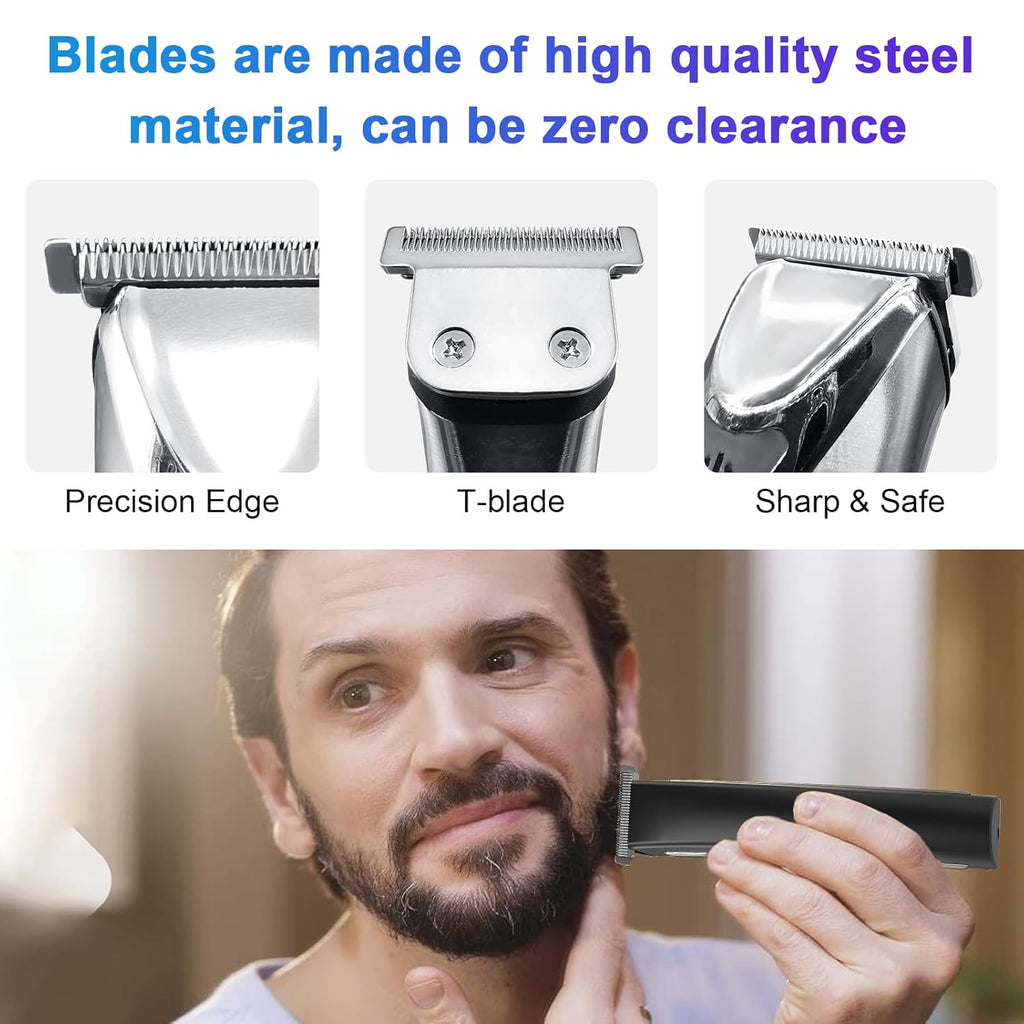 Wahl T-Blade Replacement Blades - Detachable Design for Wahl Trimmers | 3 Pack
