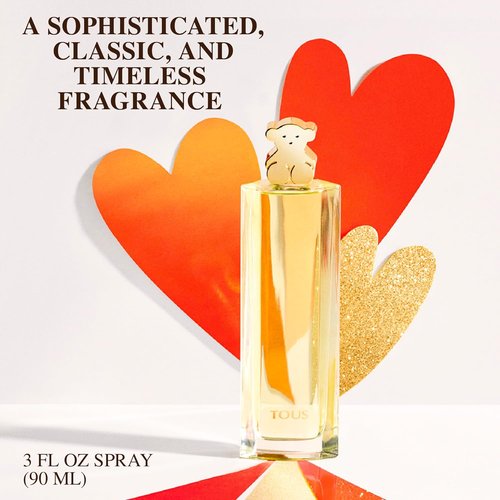 TOUS Eau De Parfum for Women - Long Lasting Floral Scent with Neroli, Rose & Orange Blossom | 3 fl. oz.