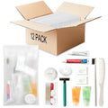 Hygiene Kit Bulk, Individually Packed, The convenience kit bulk Is Fully Equipped And Clean And Hygienic, Convenience Kits Suitable For Hotel, Home, Camping, Travel (12 sets)
