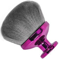 KEYMEIBC Large Kabuki Body Brush, Self-Tanning Applicator, Suitable for Mixed Bronzing Sun Protection Body Cream, Dry and Wet Multi-Use, 90mm Big Brush Head, (Purple)