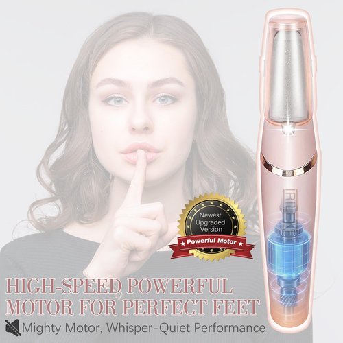 Upgraded Electric Callus Removers for Feet, Electric Foot Callus Remover, Rechargeable Portable Electronic Foot File Pedicure Tools, Professional Pedi Feet Care for Dry/Dead Skin, for Feet & Hands