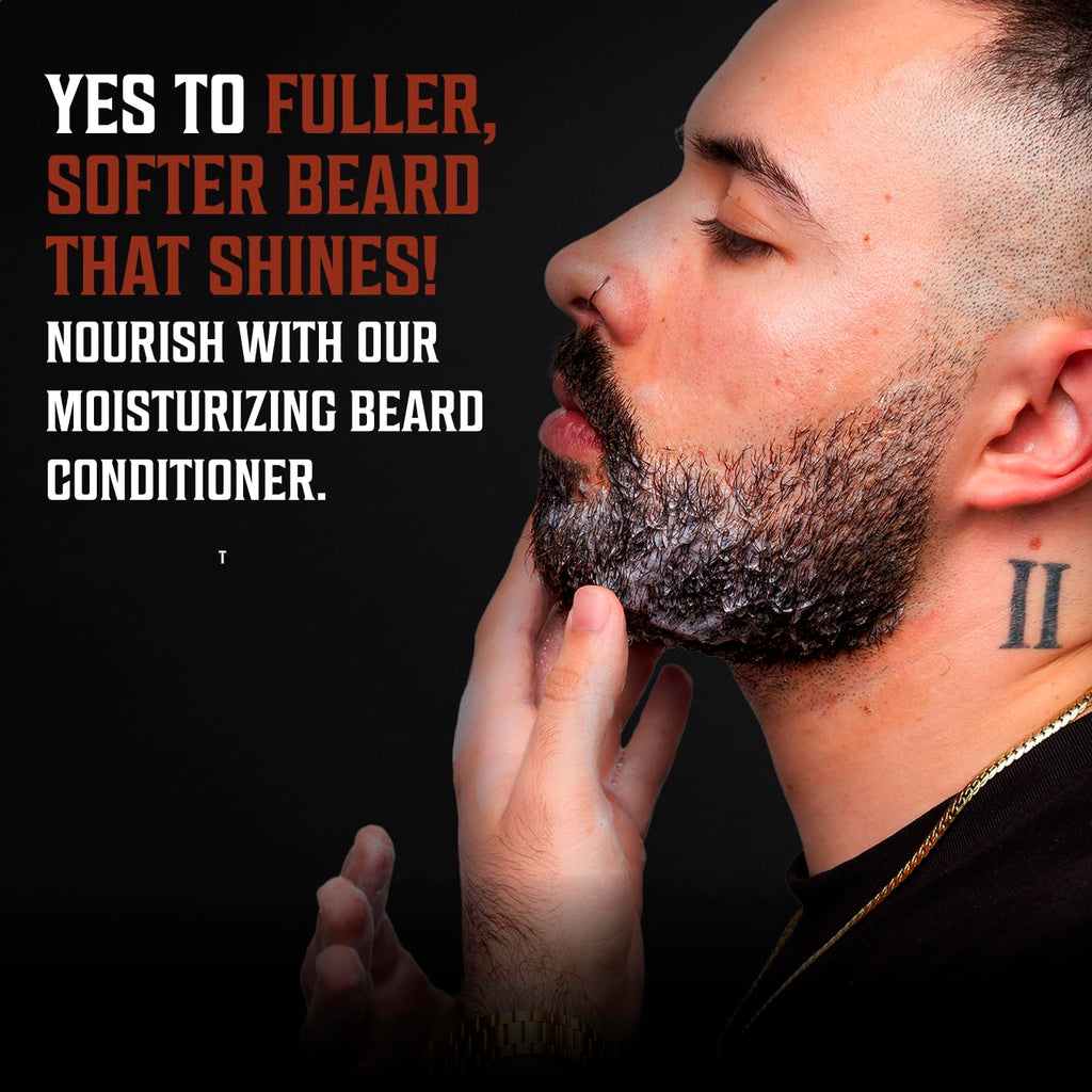 Viking Revolution Beard Wash and Beard Conditioner for Men with Argan Oil and Jojoba Oil - Beard Softener and Strengthener Beard Care Beard Shampoo and Conditioner with Beard Oil (10oz, Majestic Oud)
