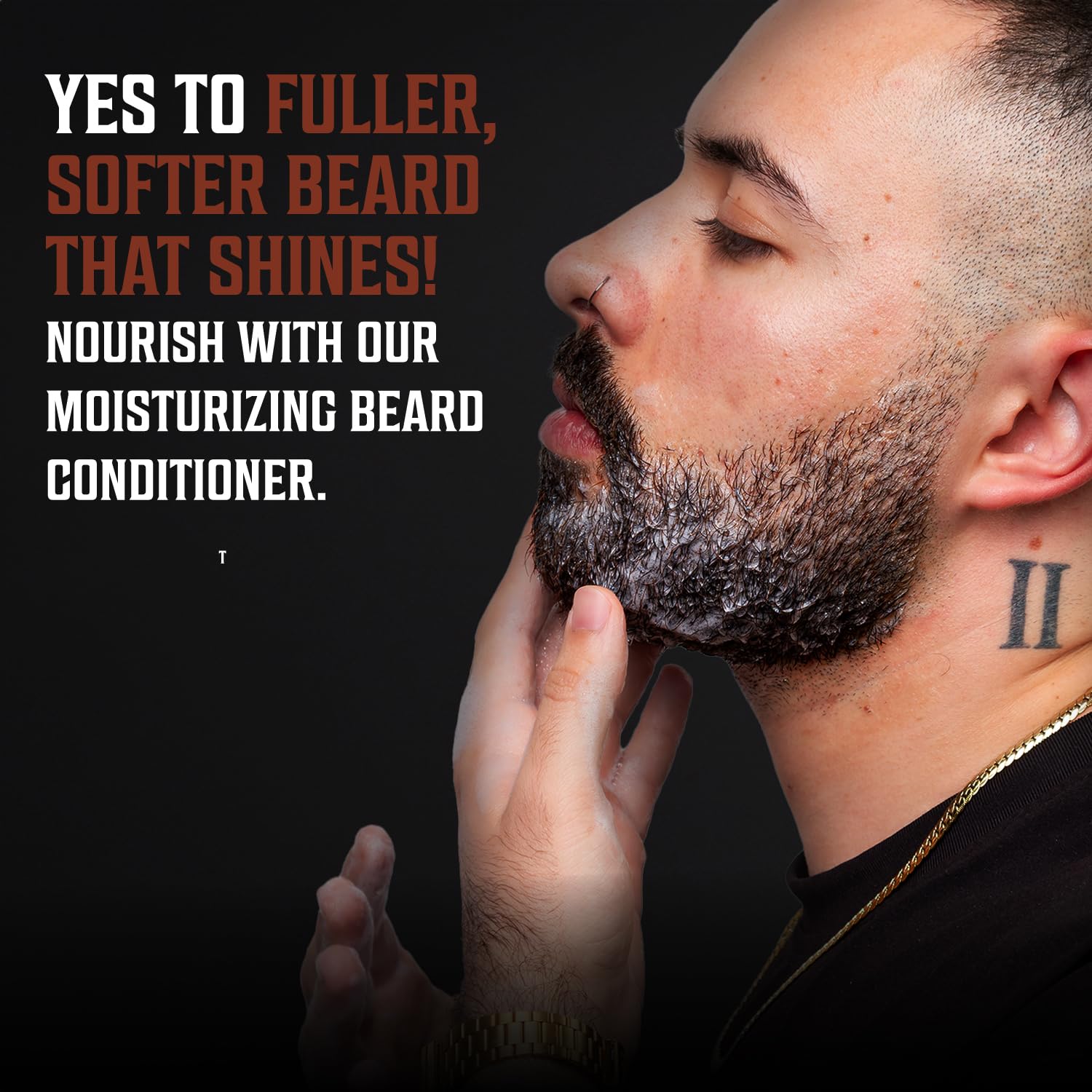 Viking Revolution Beard Wash and Beard Conditioner for Men with Argan Oil and Jojoba Oil - Beard Softener and Strengthener Beard Care Beard Shampoo and Conditioner with Beard Oil (10oz, Majestic Oud)